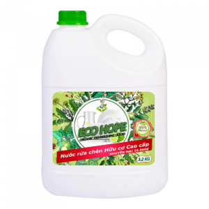 NƯỚC RỬA CHÉN HỮU CƠ CAO CẤP ECO HOPE - 3,2Kg