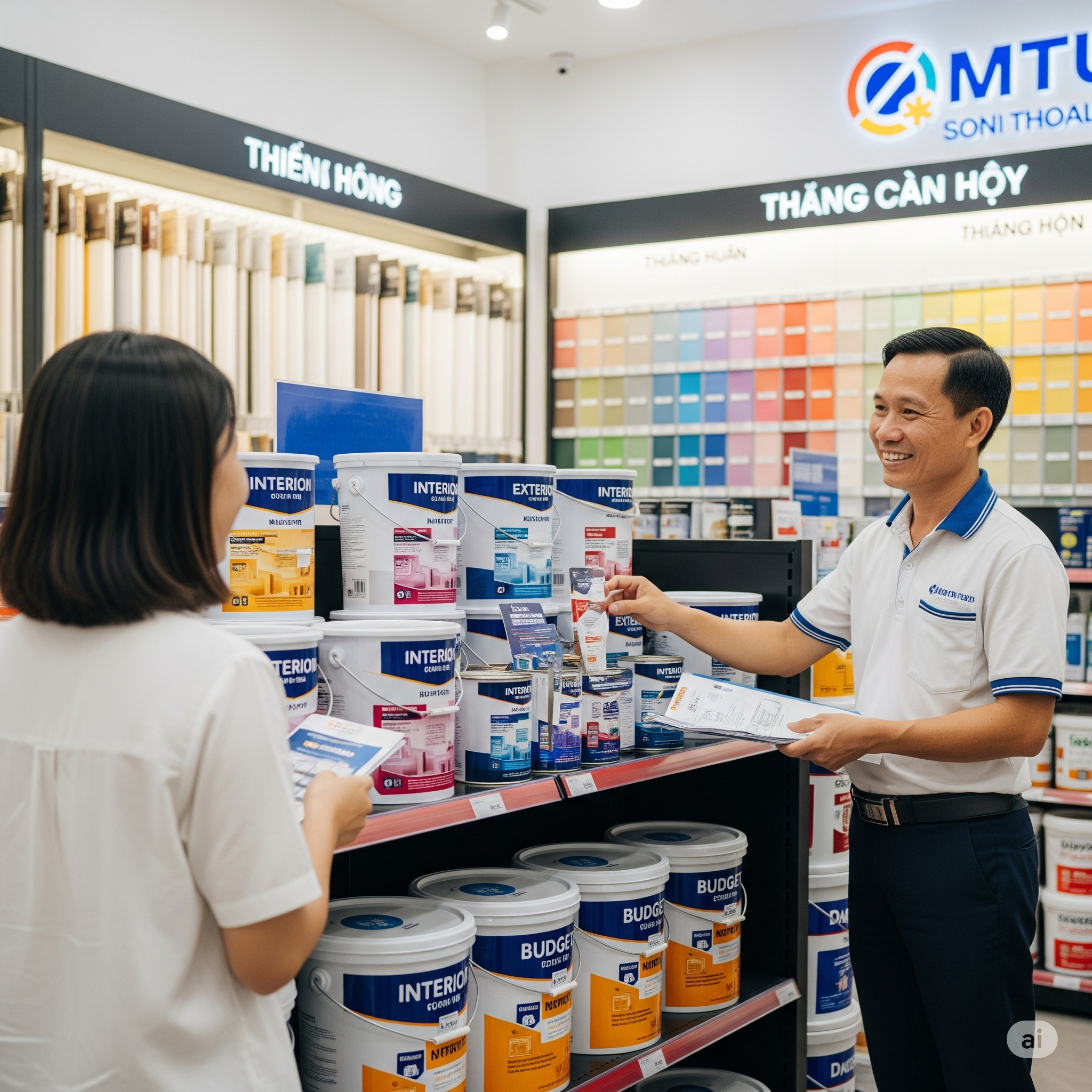 Phân biệt các loại sơn khi nhập hàng