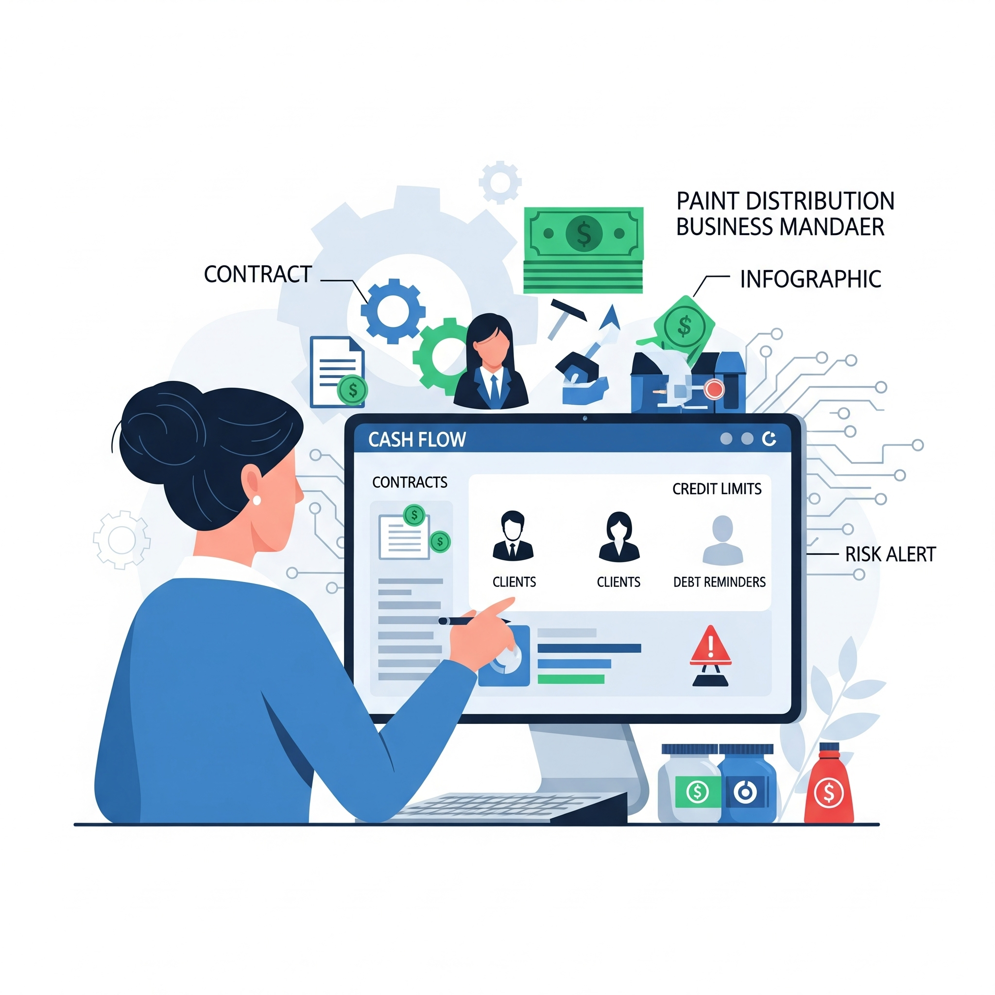 Hướng dẫn kiểm soát công nợ khách hàng khi làm nhà phân phối